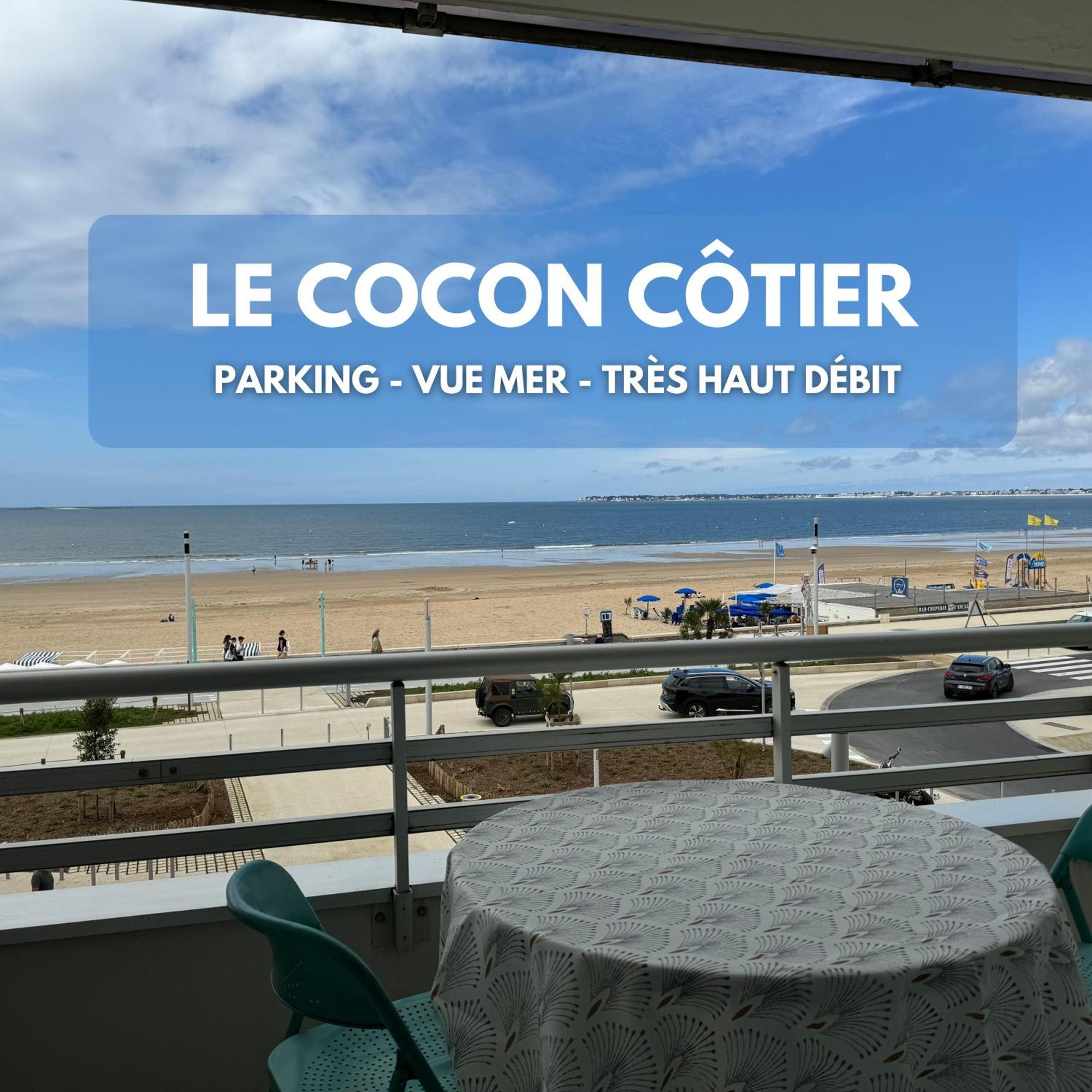 Cocon Cotier - Vue Sur Mer - Parking - Proche De La Thalasso - Terrasse Apartment Pornichet Bagian luar foto